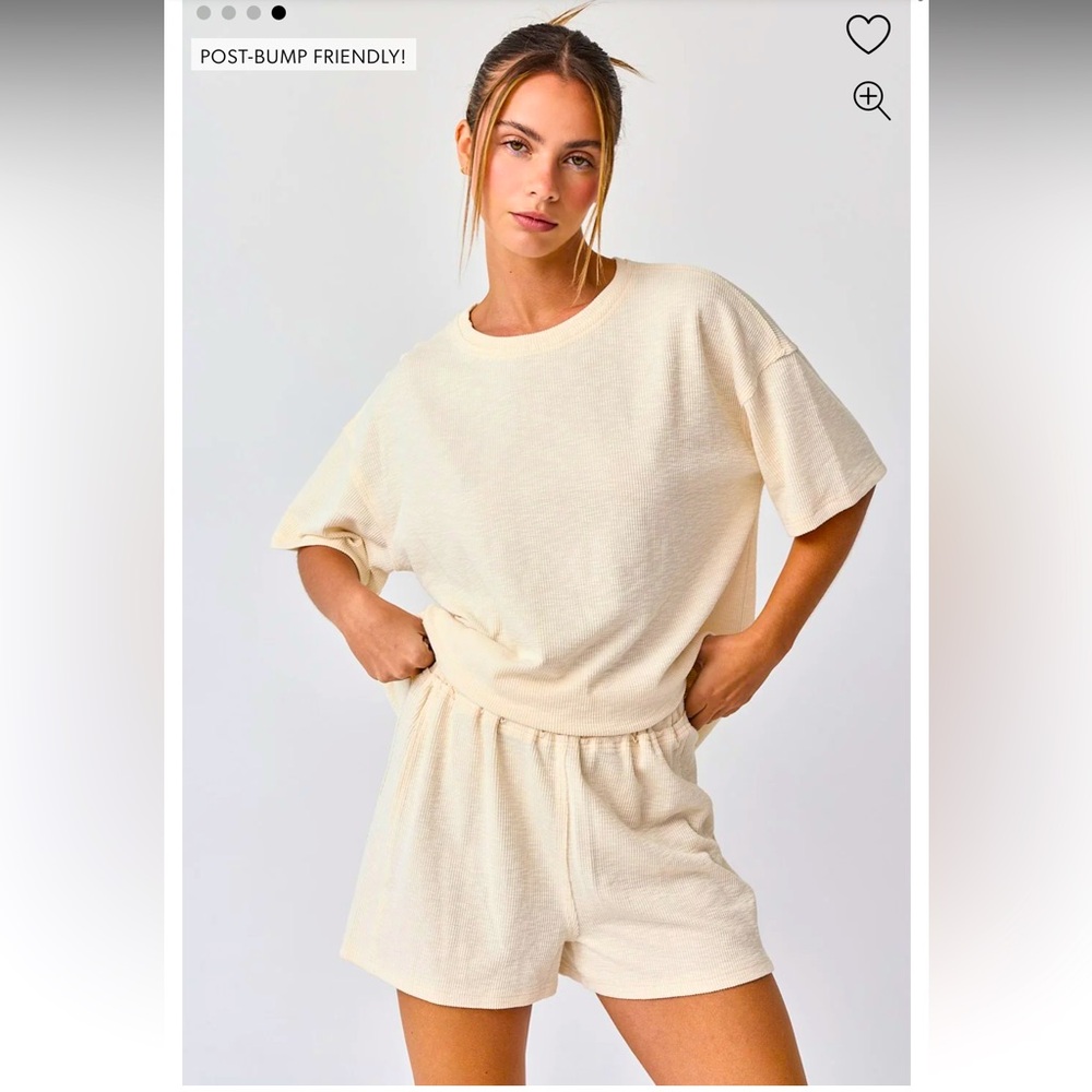 Cream Lounge Set